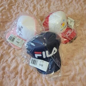 FILA X PNB Paribas Trucker Hats (Lot Of 3)